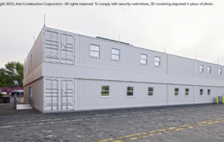 Axis Construction Corporation, an award-winning leader in off-site modular and conventional commercial construction for the Northeast, has won “First Place, Relocatable Assembly – Over 10,000 Square Feet” at the 2023 World of Modular Annual Convention & Tradeshow—the modular industry’s largest and most acclaimed awards competition.